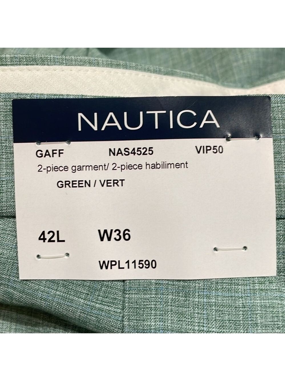 Nautica Men's Modern Fit 2 Piece Suit Jacket - NWT - Picture 6 of 9